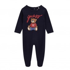 GUESS φορμάκι βρεφικό H5YW11KA6W4-G7V2 μπλε